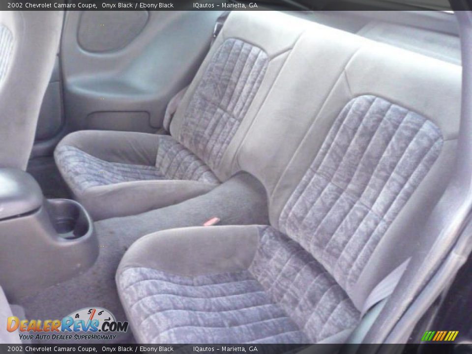 2002 Chevrolet Camaro Coupe Onyx Black / Ebony Black Photo #9