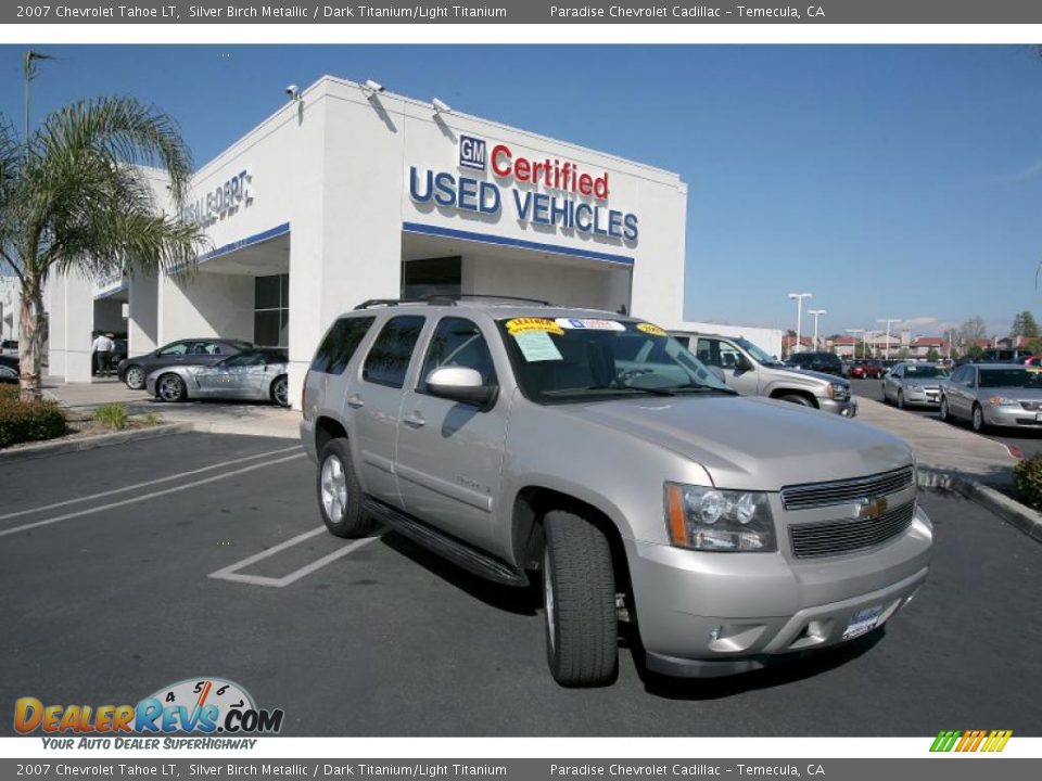 2007 Chevrolet Tahoe LT Silver Birch Metallic / Dark Titanium/Light Titanium Photo #1