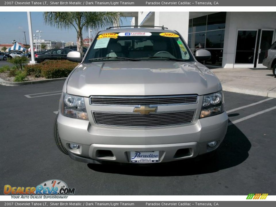 2007 Chevrolet Tahoe LT Silver Birch Metallic / Dark Titanium/Light Titanium Photo #3