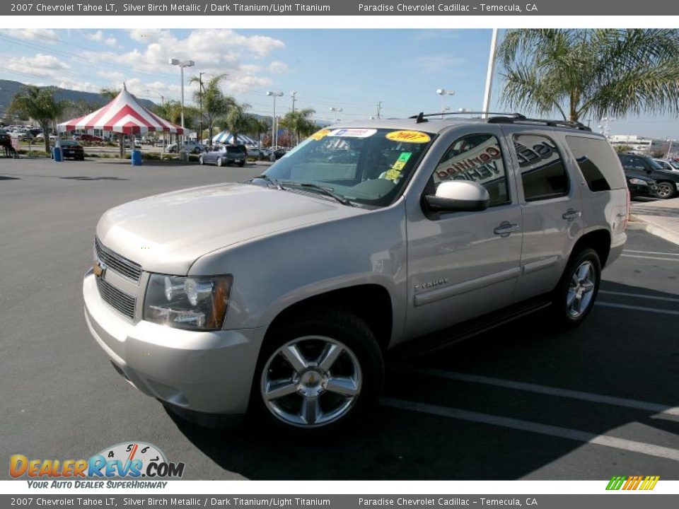 2007 Chevrolet Tahoe LT Silver Birch Metallic / Dark Titanium/Light Titanium Photo #5
