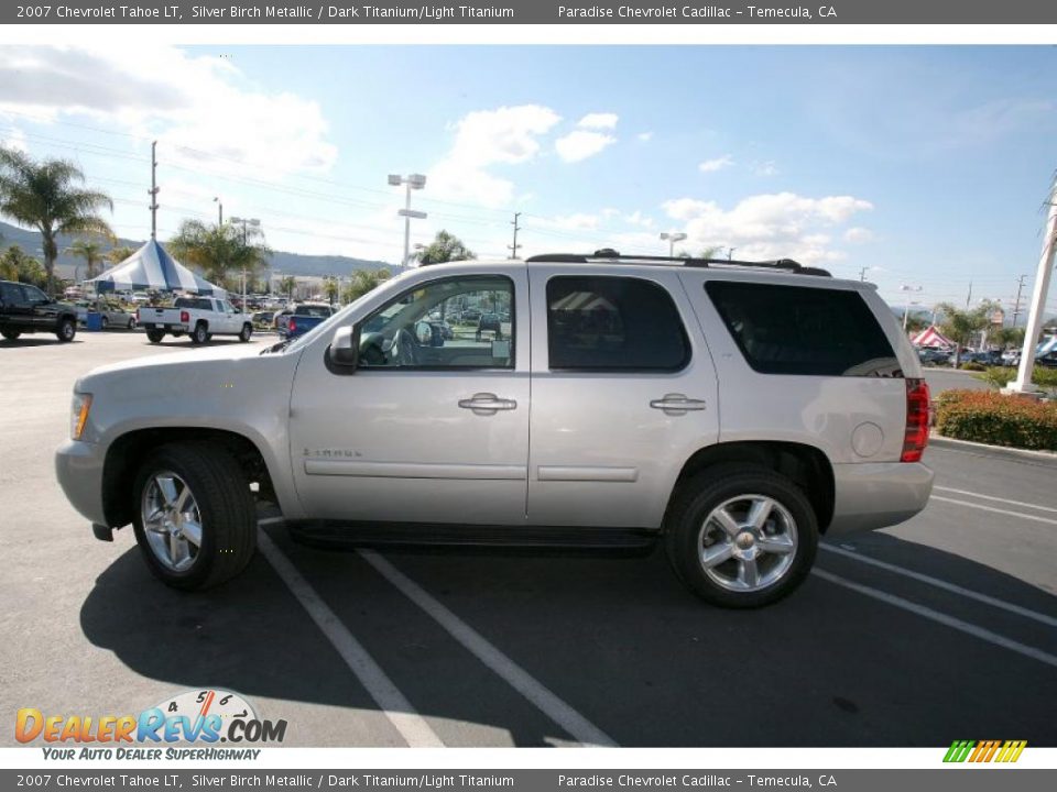 2007 Chevrolet Tahoe LT Silver Birch Metallic / Dark Titanium/Light Titanium Photo #6