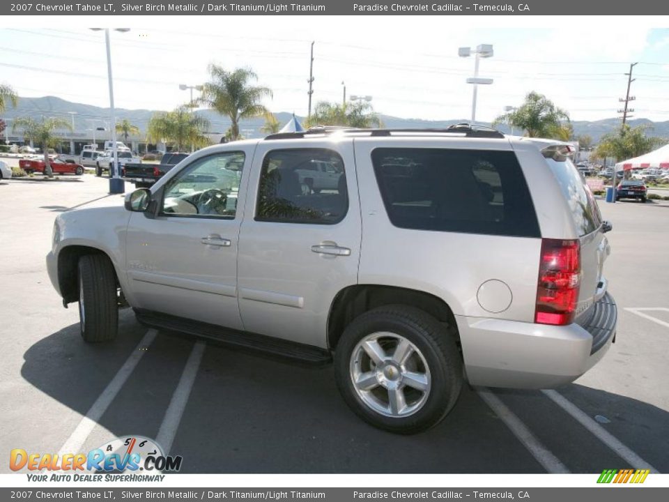 2007 Chevrolet Tahoe LT Silver Birch Metallic / Dark Titanium/Light Titanium Photo #7