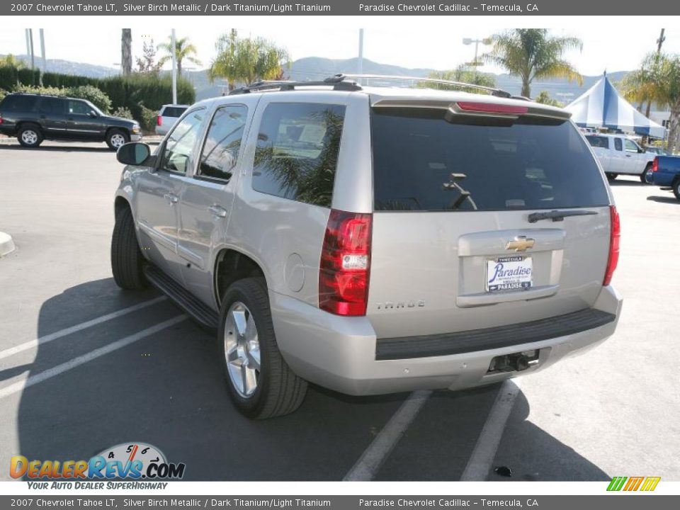2007 Chevrolet Tahoe LT Silver Birch Metallic / Dark Titanium/Light Titanium Photo #8
