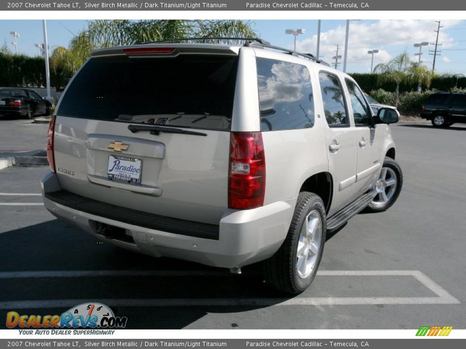 2007 Chevrolet Tahoe LT Silver Birch Metallic / Dark Titanium/Light Titanium Photo #10