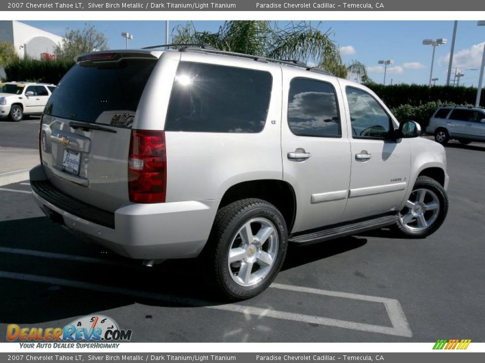 2007 Chevrolet Tahoe LT Silver Birch Metallic / Dark Titanium/Light Titanium Photo #11