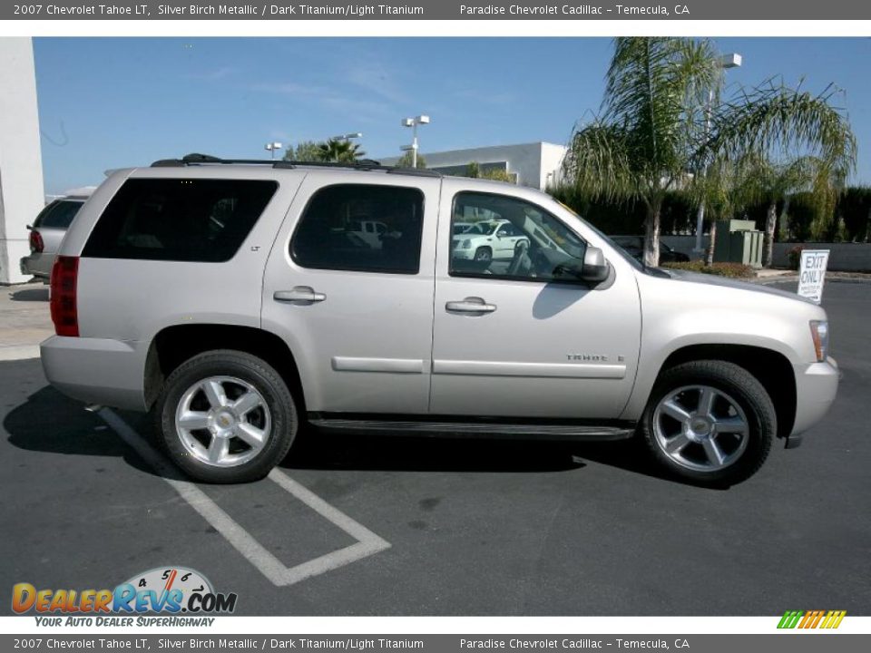 2007 Chevrolet Tahoe LT Silver Birch Metallic / Dark Titanium/Light Titanium Photo #12