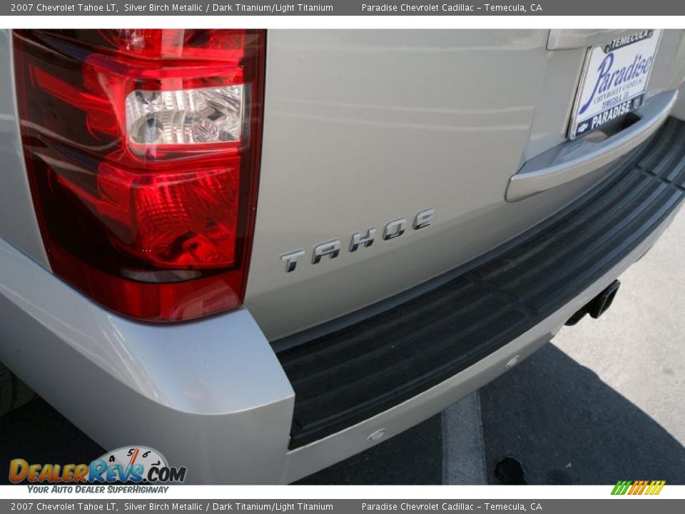 2007 Chevrolet Tahoe LT Silver Birch Metallic / Dark Titanium/Light Titanium Photo #15