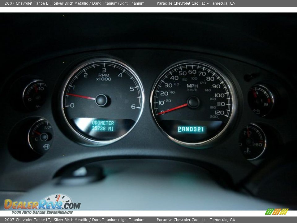 2007 Chevrolet Tahoe LT Silver Birch Metallic / Dark Titanium/Light Titanium Photo #17