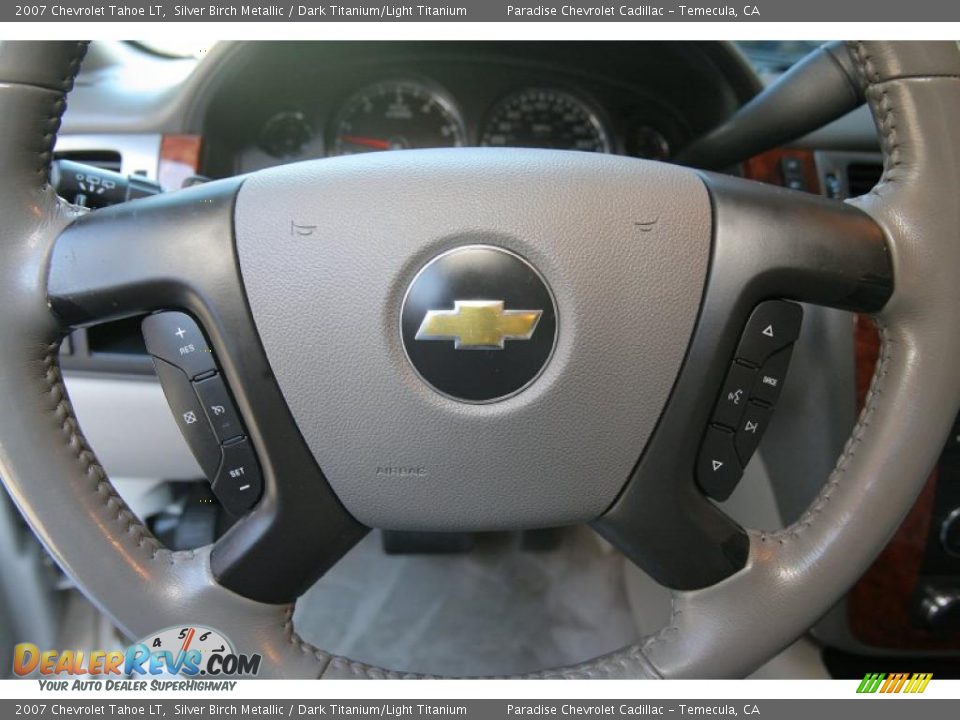 2007 Chevrolet Tahoe LT Silver Birch Metallic / Dark Titanium/Light Titanium Photo #19