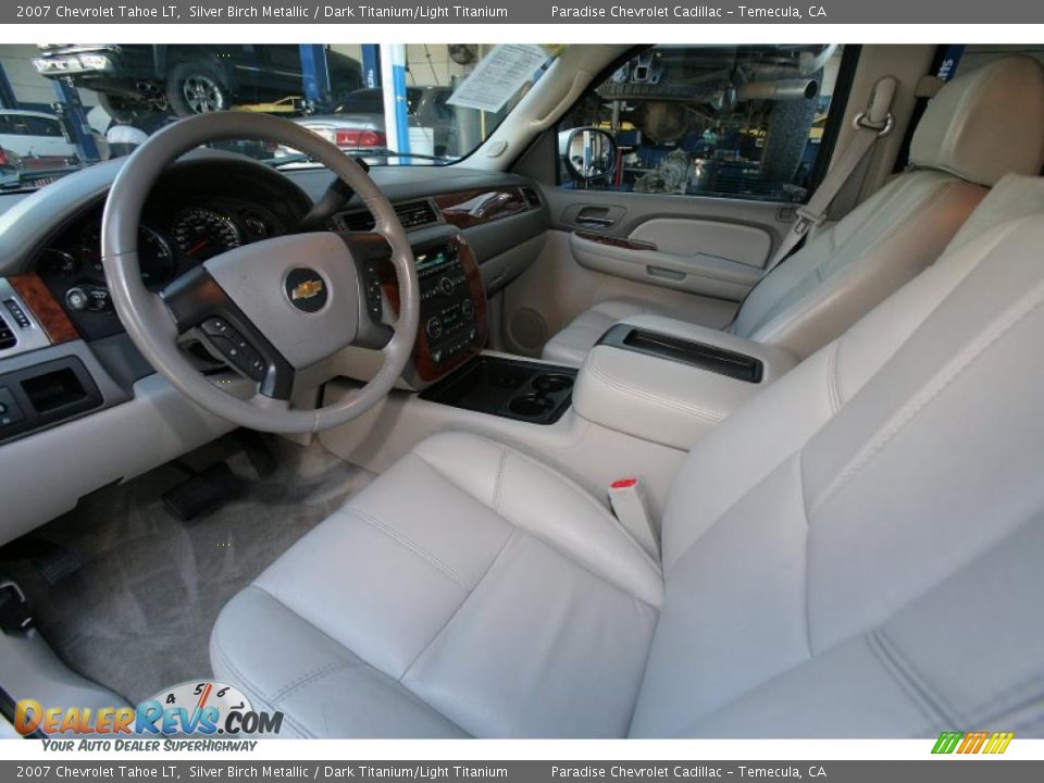2007 Chevrolet Tahoe LT Silver Birch Metallic / Dark Titanium/Light Titanium Photo #22