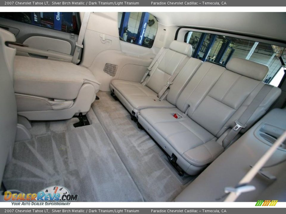 2007 Chevrolet Tahoe LT Silver Birch Metallic / Dark Titanium/Light Titanium Photo #24