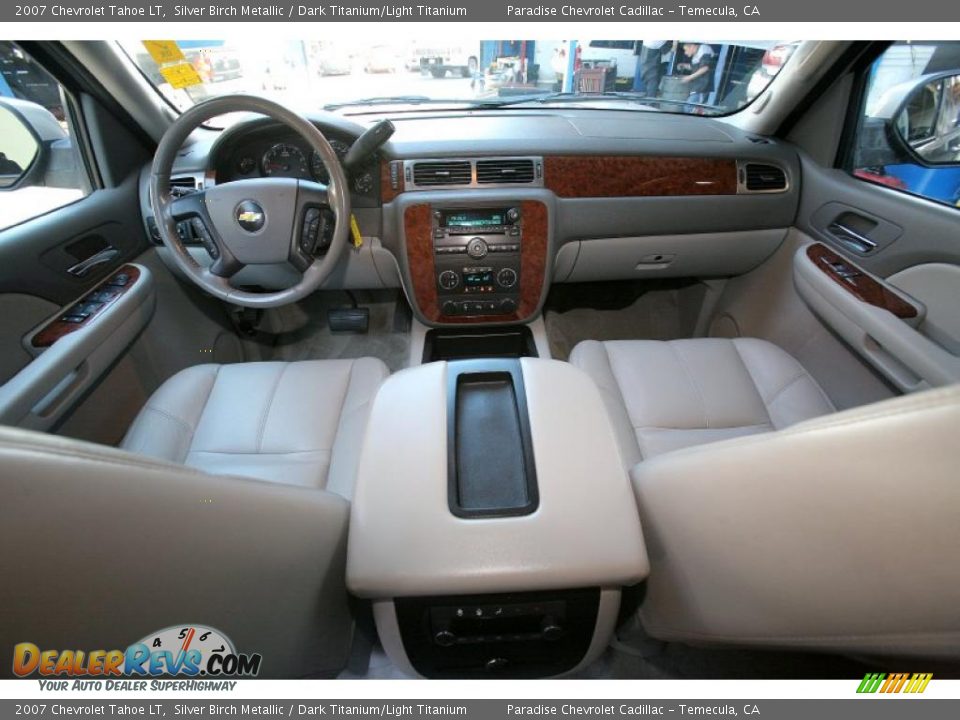 2007 Chevrolet Tahoe LT Silver Birch Metallic / Dark Titanium/Light Titanium Photo #25
