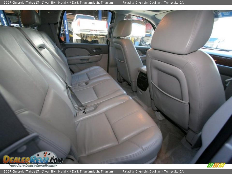 2007 Chevrolet Tahoe LT Silver Birch Metallic / Dark Titanium/Light Titanium Photo #26