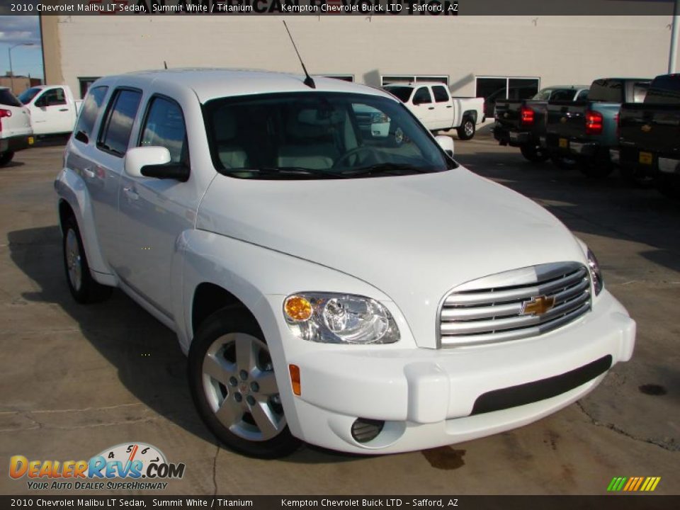 2010 Chevrolet Malibu LT Sedan Summit White / Titanium Photo #4
