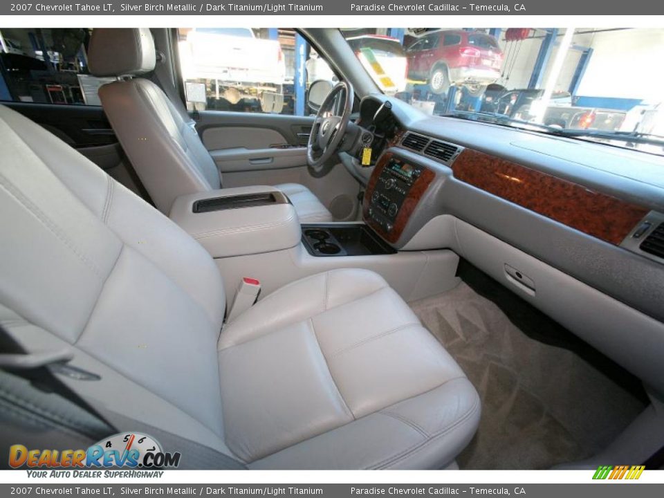 2007 Chevrolet Tahoe LT Silver Birch Metallic / Dark Titanium/Light Titanium Photo #27