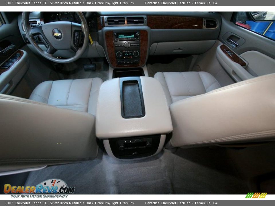 2007 Chevrolet Tahoe LT Silver Birch Metallic / Dark Titanium/Light Titanium Photo #28