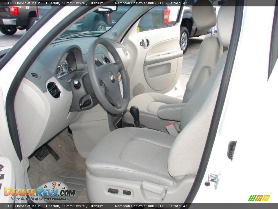 2010 Chevrolet Malibu LT Sedan Summit White / Titanium Photo #6