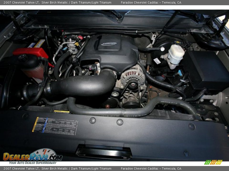 2007 Chevrolet Tahoe LT Silver Birch Metallic / Dark Titanium/Light Titanium Photo #30