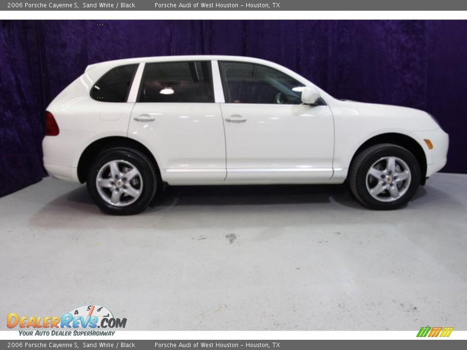 2006 Porsche Cayenne S Sand White / Black Photo #2