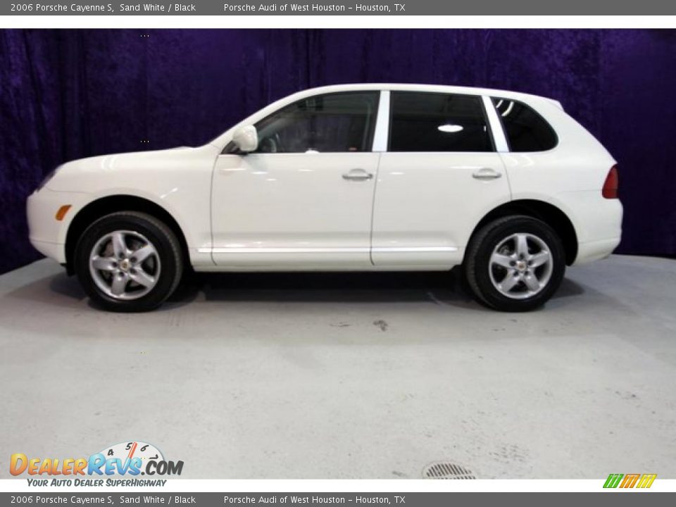 2006 Porsche Cayenne S Sand White / Black Photo #4
