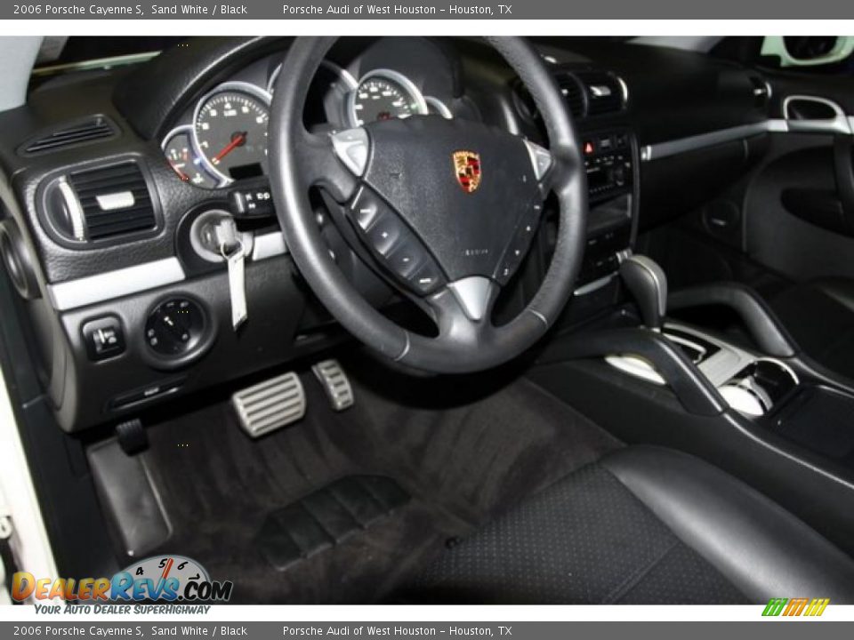 2006 Porsche Cayenne S Sand White / Black Photo #5