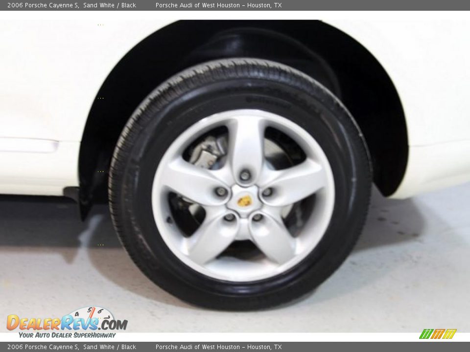 2006 Porsche Cayenne S Sand White / Black Photo #9