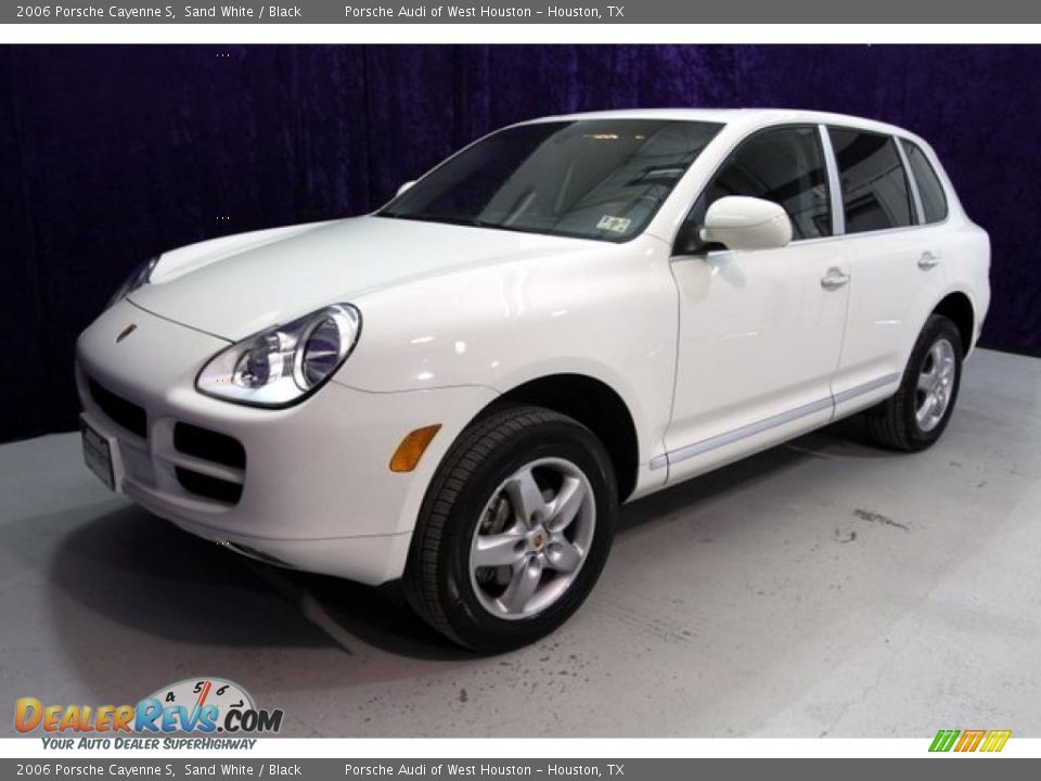 2006 Porsche Cayenne S Sand White / Black Photo #10