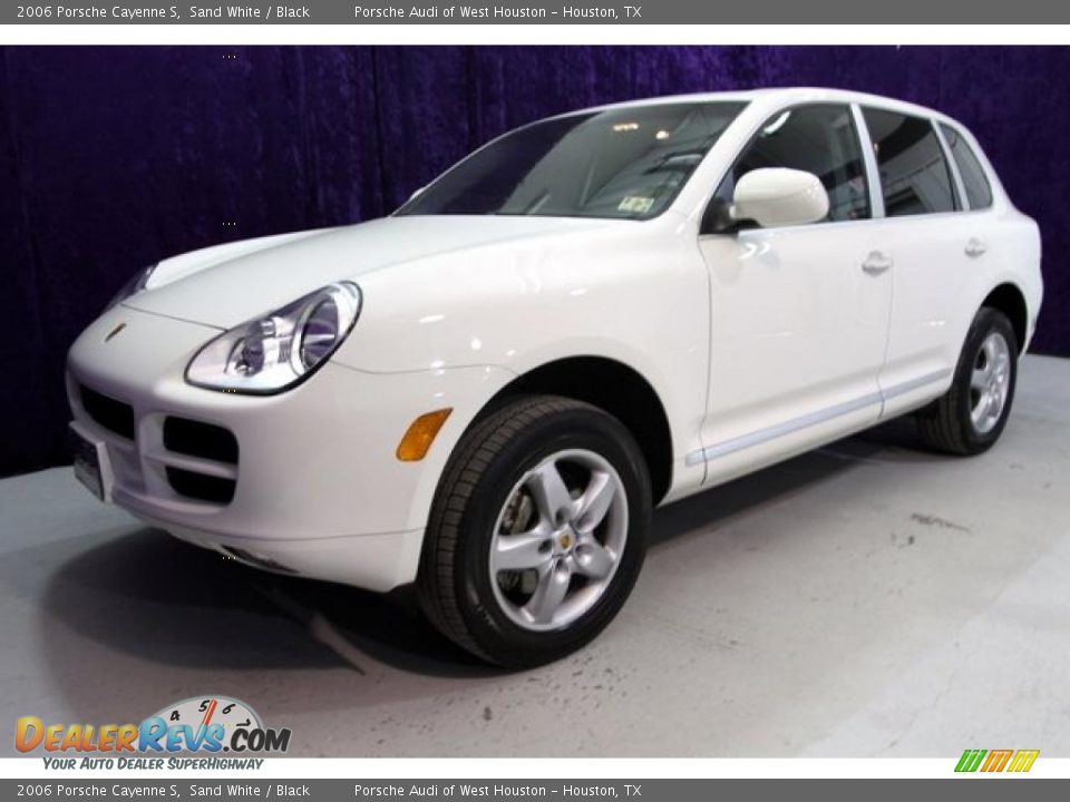 2006 Porsche Cayenne S Sand White / Black Photo #11