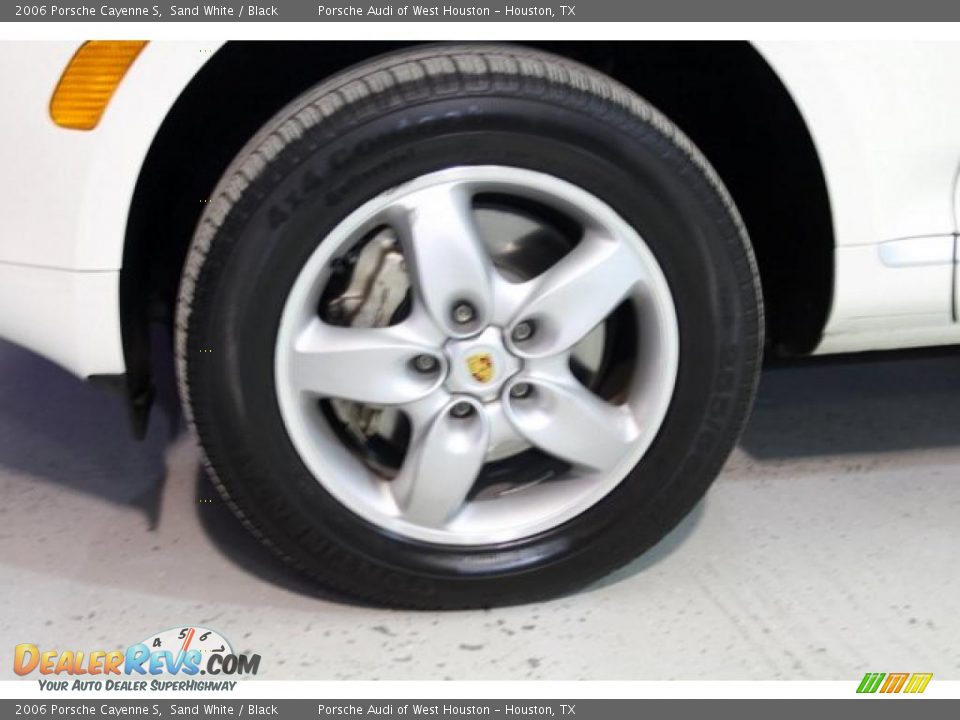 2006 Porsche Cayenne S Sand White / Black Photo #13