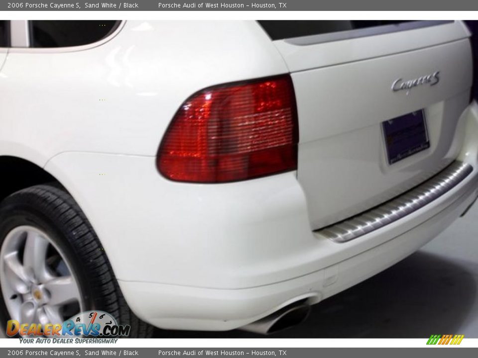 2006 Porsche Cayenne S Sand White / Black Photo #14