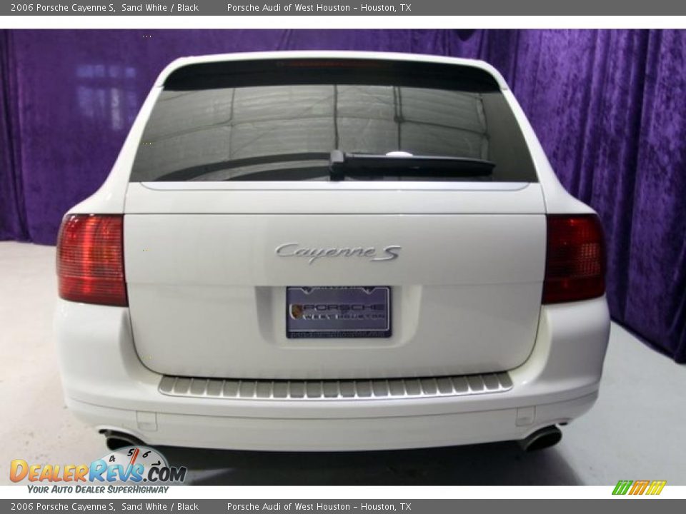 2006 Porsche Cayenne S Sand White / Black Photo #15