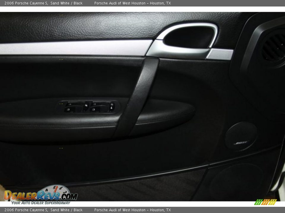 2006 Porsche Cayenne S Sand White / Black Photo #16