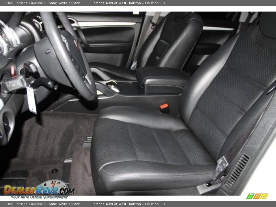 2006 Porsche Cayenne S Sand White / Black Photo #17