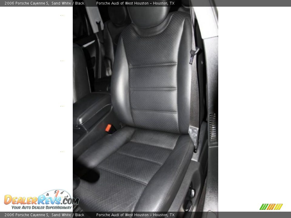 2006 Porsche Cayenne S Sand White / Black Photo #18