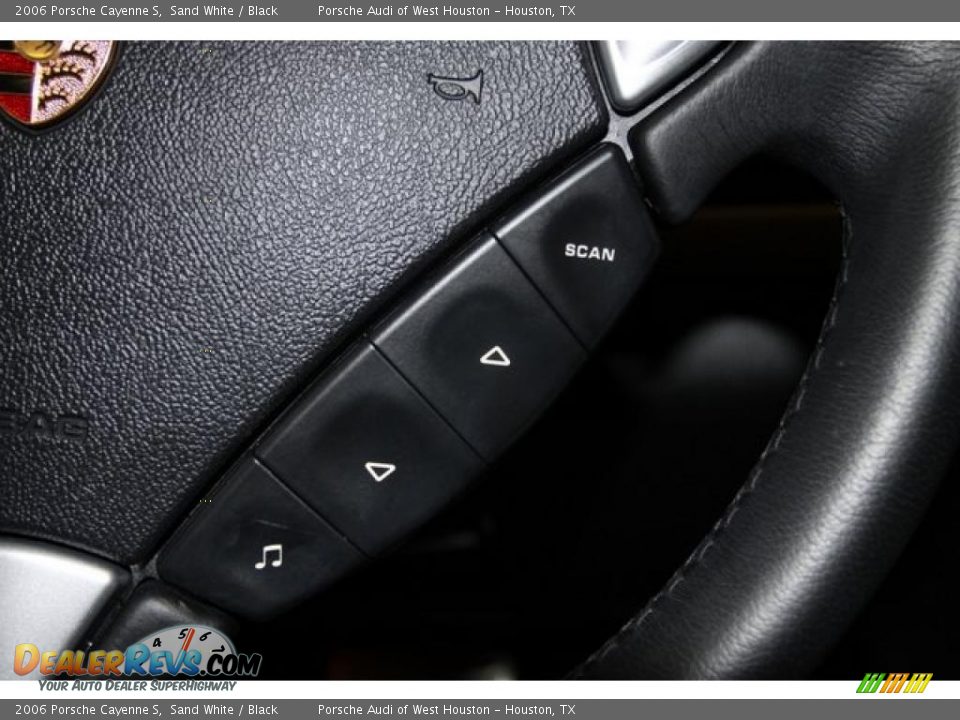2006 Porsche Cayenne S Sand White / Black Photo #22
