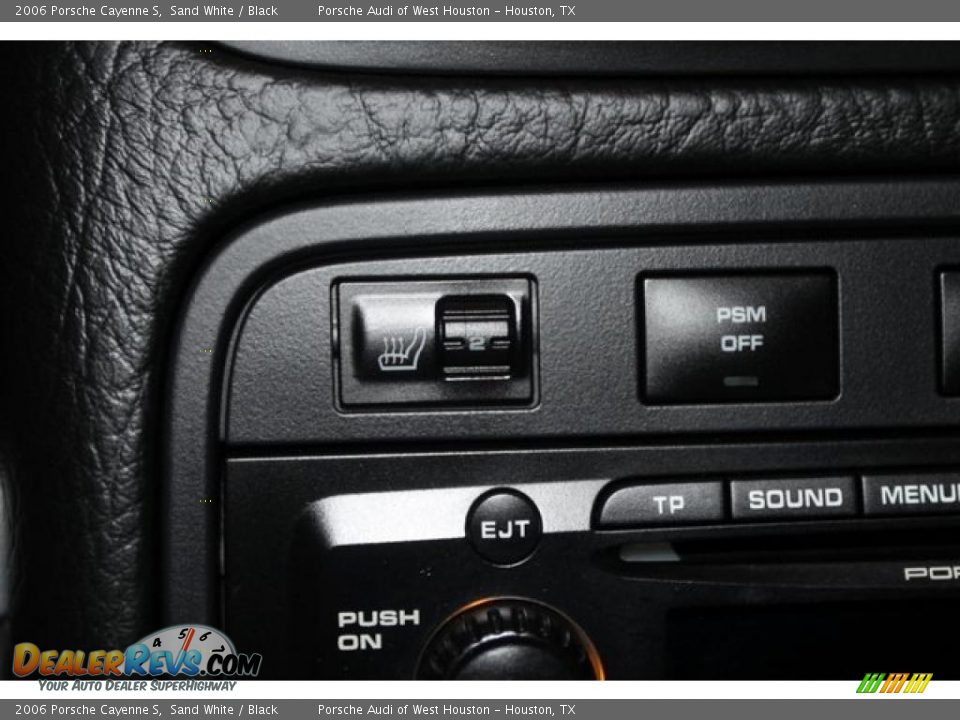2006 Porsche Cayenne S Sand White / Black Photo #25