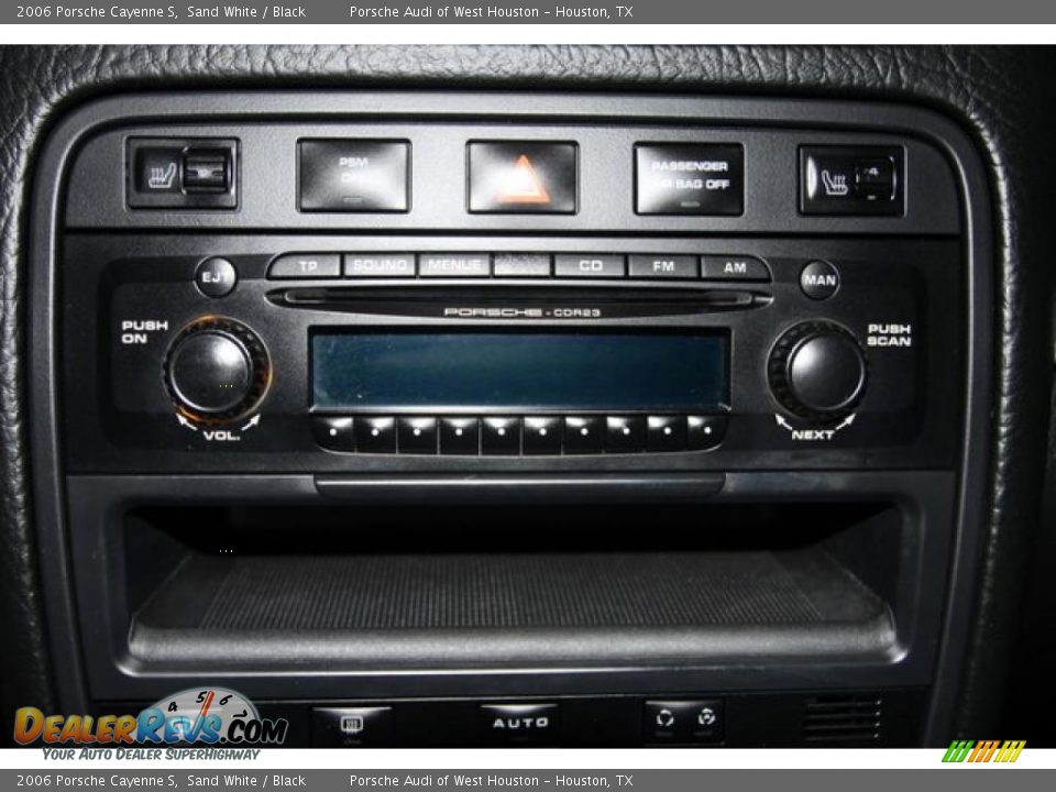 2006 Porsche Cayenne S Sand White / Black Photo #26