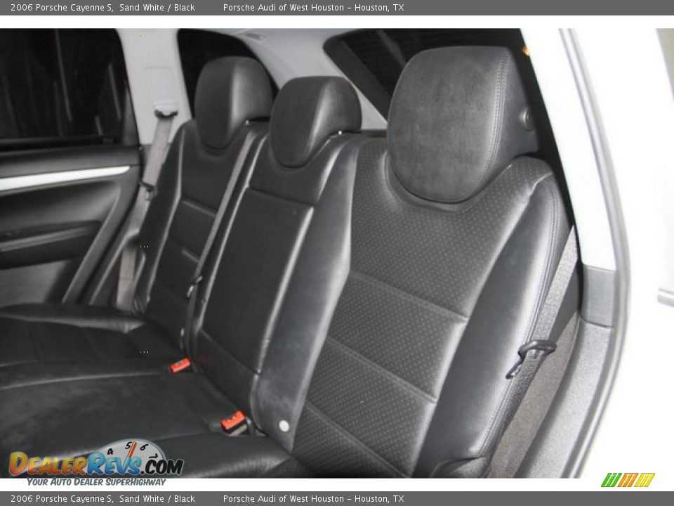 2006 Porsche Cayenne S Sand White / Black Photo #28