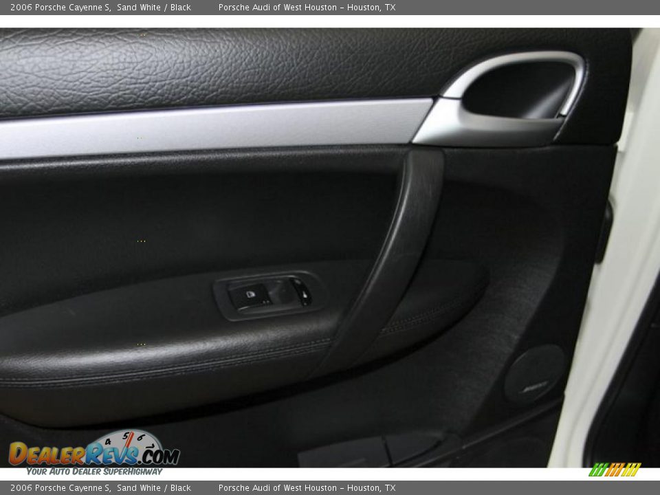 2006 Porsche Cayenne S Sand White / Black Photo #30