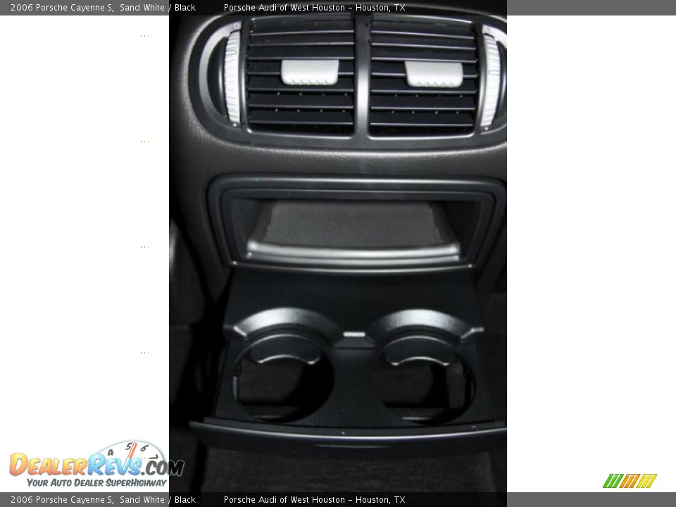 2006 Porsche Cayenne S Sand White / Black Photo #31