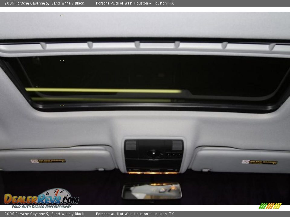2006 Porsche Cayenne S Sand White / Black Photo #32