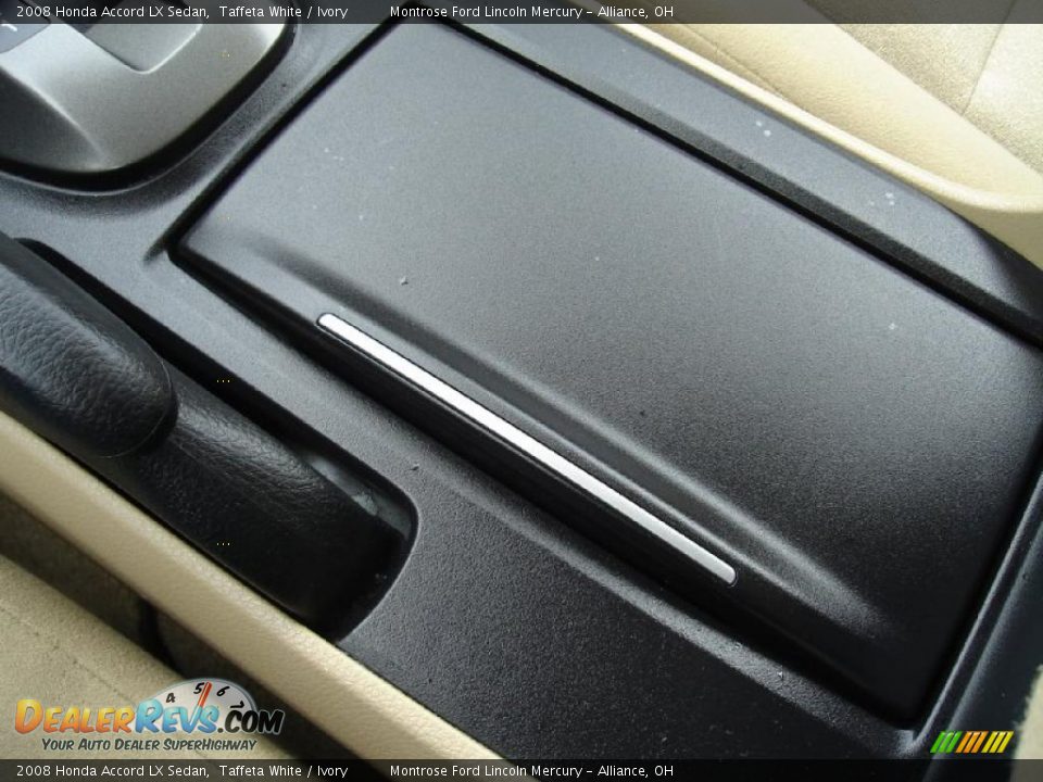2008 Honda Accord LX Sedan Taffeta White / Ivory Photo #29