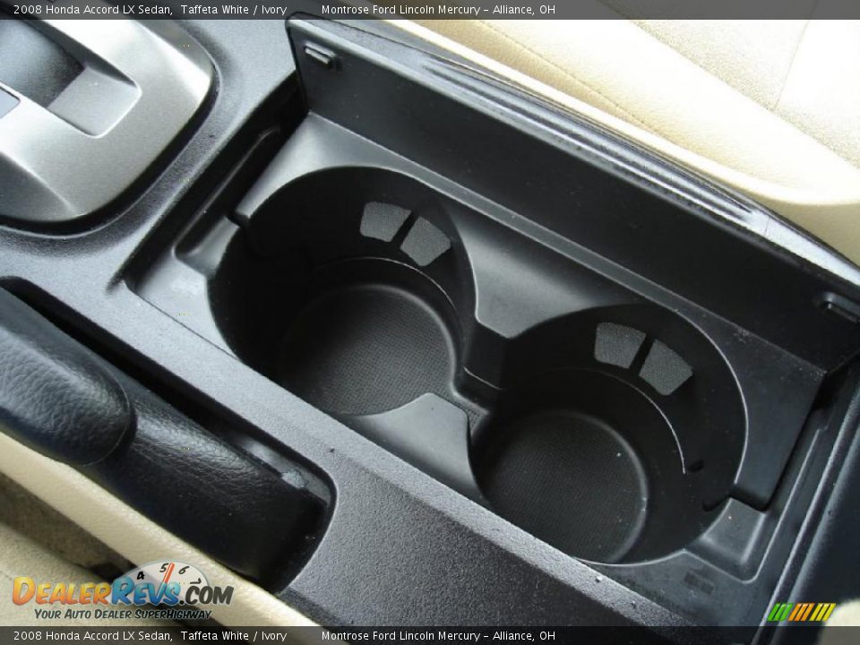 2008 Honda Accord LX Sedan Taffeta White / Ivory Photo #30