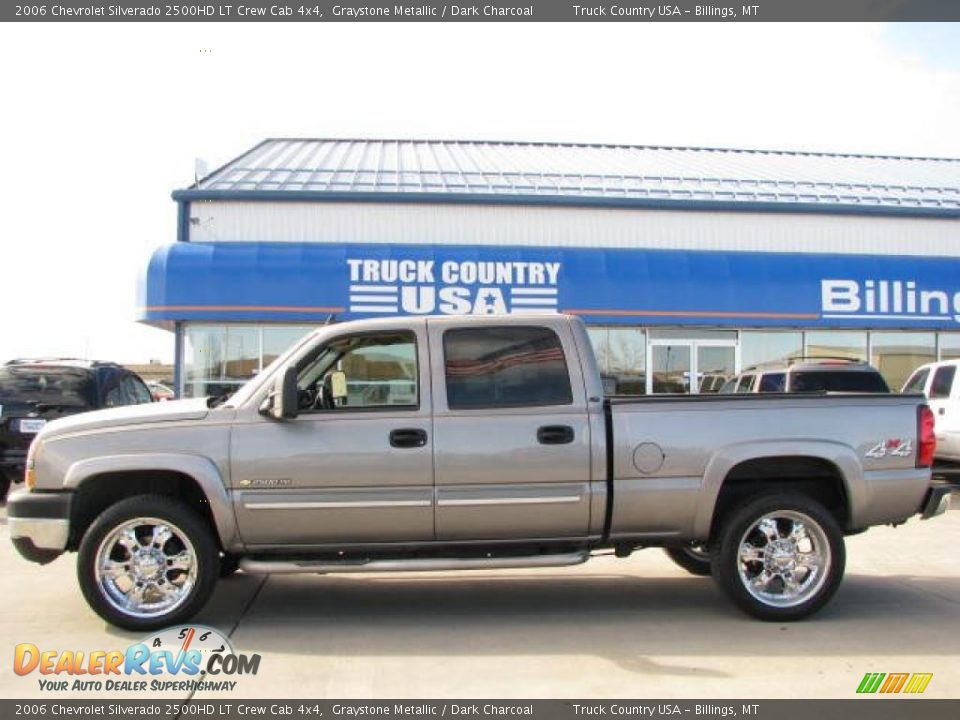 2006 Chevrolet Silverado 2500HD LT Crew Cab 4x4 Graystone Metallic / Dark Charcoal Photo #1