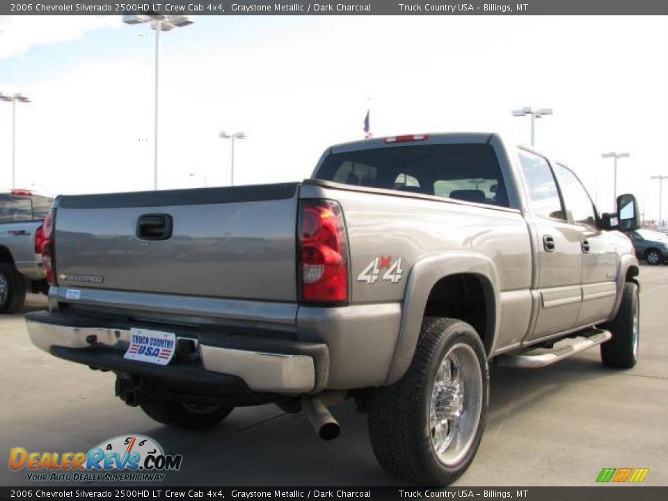 2006 Chevrolet Silverado 2500HD LT Crew Cab 4x4 Graystone Metallic / Dark Charcoal Photo #5