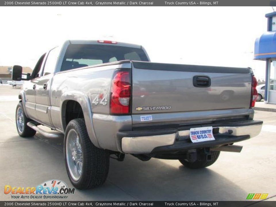 2006 Chevrolet Silverado 2500HD LT Crew Cab 4x4 Graystone Metallic / Dark Charcoal Photo #6