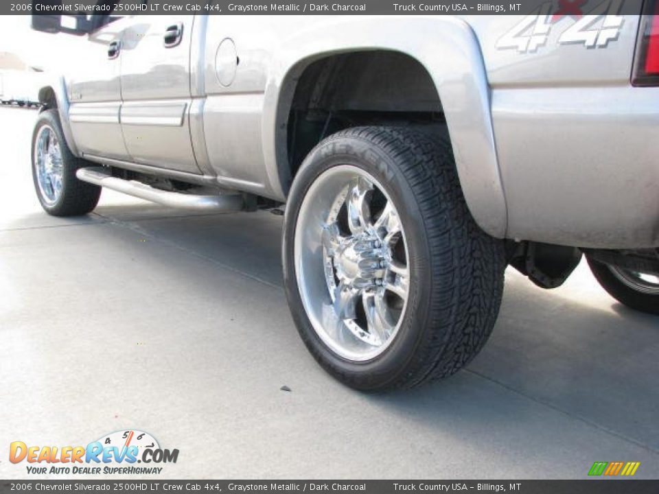2006 Chevrolet Silverado 2500HD LT Crew Cab 4x4 Graystone Metallic / Dark Charcoal Photo #7