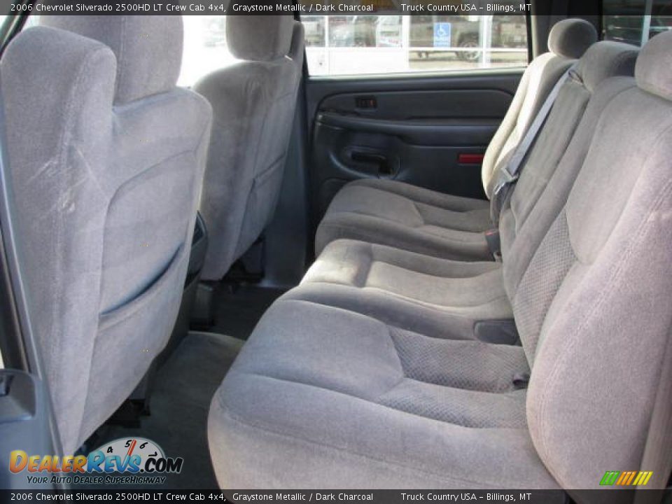 2006 Chevrolet Silverado 2500HD LT Crew Cab 4x4 Graystone Metallic / Dark Charcoal Photo #9