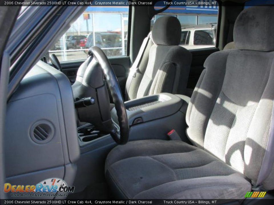 2006 Chevrolet Silverado 2500HD LT Crew Cab 4x4 Graystone Metallic / Dark Charcoal Photo #10