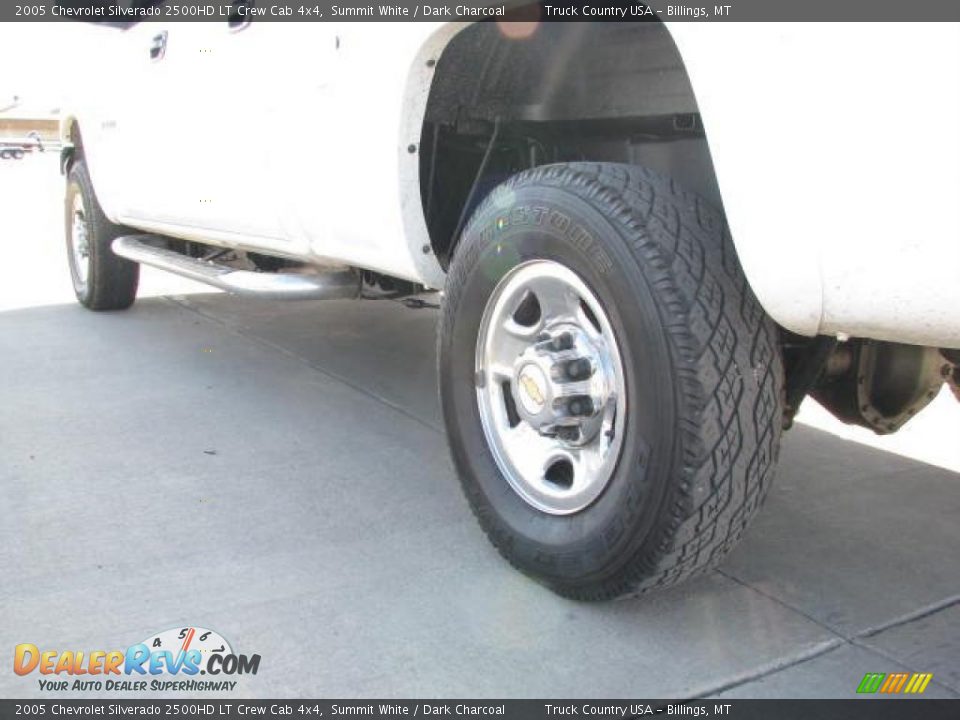 2005 Chevrolet Silverado 2500HD LT Crew Cab 4x4 Summit White / Dark Charcoal Photo #7
